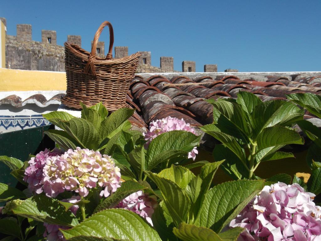 Casa Com Jardim Dentro Da Muralha De Obidos Otel Dış mekan fotoğraf